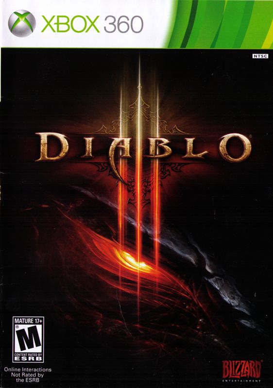 Diablo III: Reaper of Souls box art for Xbox 360